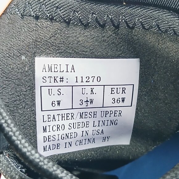 Dr. Comfort Red & Black Athletic Walking Shoes Women's 6W Extra Wide EUC - Picture 2 of 13